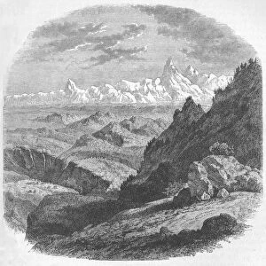 View of the Himalayan Range, c1880
