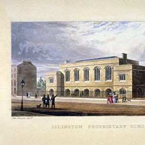 View of Islington Proprietary School, London, c1850