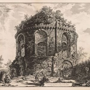 Views of Rome: The So-called Tempio della Tosse, near Tivoli, 1763