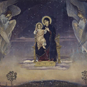 The Virgin, 1901. Artist: Vasnetsov, Viktor Mikhaylovich (1848-1926)