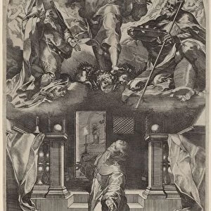 Vision of Saint Francis, 1581. Creator: Federico Barocci