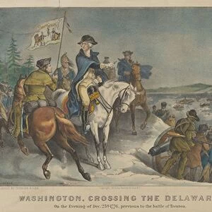 Washington, Crossing the Delaware-On the Evening of Dec
