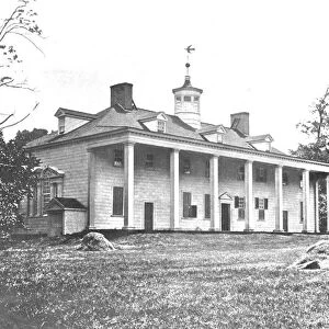 Washingtons Home, Mount Vernon, Virginia, USA, c1900. Creator: Unknown