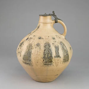 Water Jug with Arms of Jülich-Cleves-Berg, Germany, 1574. Creator: Anno Knütgen