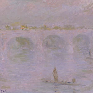 Waterloo Bridge in London, 1902. Artist: Monet, Claude (1840-1926)