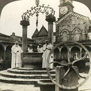 A Well-curb by Michael Angelo, Cortosa Monastery, near Florence, Italy, c1909. Creator: Unknown