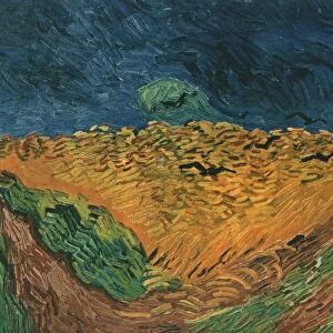 Wheatfield with Crows, July 1890, (1947). Creator: Vincent van Gogh