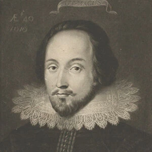 William Shakespeare (formerly known as), ca. 1770. Creator: Richard Earlom