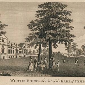 Wilton House the Seat of the Earl of Pembroke, 1779. Creator: Unknown