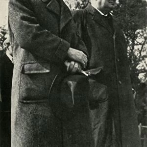 Winston Churchill and President Benes, c1940s, (1947). Creator: Unknown