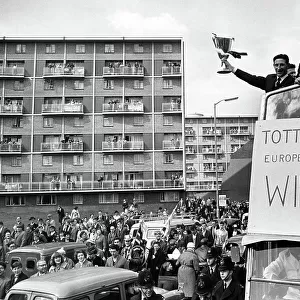Tottenham Hotspur win the 1962/63 European Cup Winners Cup