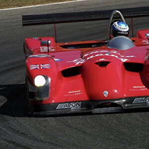 2001 ELMS Championship Vallelunga, Italy. 2nd September 2001. Gary Formato and Richard Dean, Lanesra Racing Panoz LMP01 Roadster S, Winners of Round 5 European Le Mans Series at Vallelunga