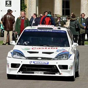 2004 Goodwood Festival Of Speed Press Day, Wednesday 24th March 2004. Malcholm Wilspn in the Ford RS WRC03. World copyright: Gary Hawkins/LAT Ref: Digital image only