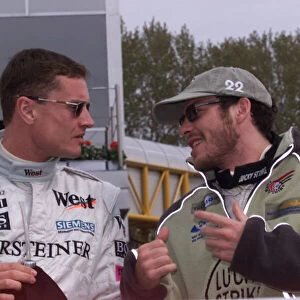David Coulthard and Jacques Villeneuve