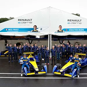 e. Dams Team Photo. Nicolas Prost (FRA), Renault e. Dams Z. E