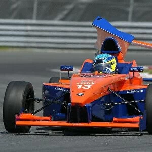 Formula BMW USA Championship: Kyle Herder Atlantic Racing Team demonstrates an unusual rear wing arrangement