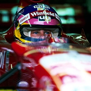 Formula One World Championship: Jacques Villeneuve Williams FW20 finished the race in tenth position