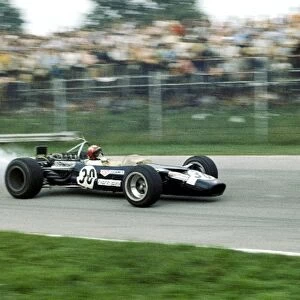 Formula One World Championship: Jo Siffert Rob Walker Racing Lotus 49B retired on lap 66 with a broken piston