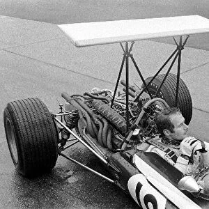 Formula One World Championship: Lucien Bianchi Cooper T86B retired after six laps with a fuel leak