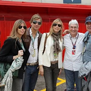 Formula One World Championship: Veronica, Daughter of Nando Prado and her husband Charlie, Veronique Prado, Mike Doodson, Nando Parrado