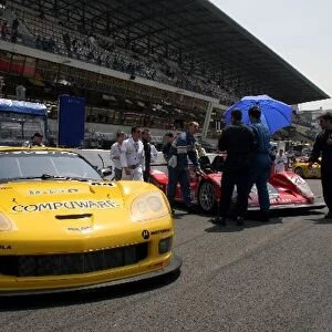 Le Mans 24 Hours: The car of Oliver Gavin / Olivier Beretta Jan Magnussen Corvette Racing Corvette C6. R