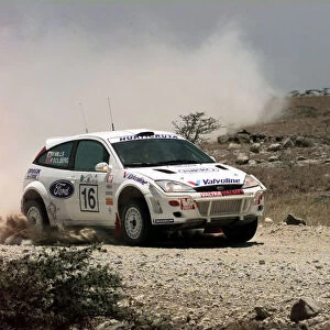 Safari 2000 - Petter Solberg Ford Focus - action
