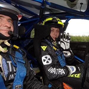 World Rally Championship: Valentino Rossi Subaru Impreza WRC on the shakedown stage