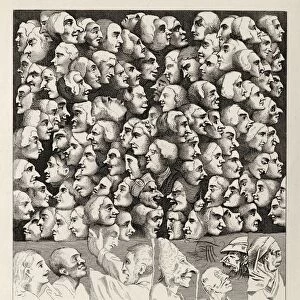 Characters And Caricaturas From The Works Of Hogarth Published London 1833