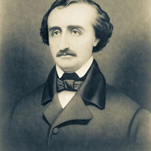 Edgar Allen Poe, 1809-1849. American writer; United States of America