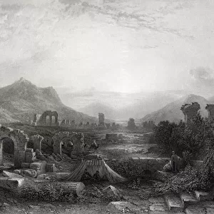 Ephesus, Turkey. Drawn By Thomas Allom, Engraved By A. Willmore From The Collection Of G. Virtue. Esq. C. 1863