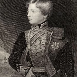 George V 1819 To 1878 King Of Hanover And 2Nd Duke Of Cumberland And Teviotdale Georg Friedrich Alexander Karl Ernst August Engraved By T A Dean After G L Saunders From The Book National Portrait Gallery Volume Iii Published C 1835