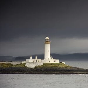 A Lighthouse; Eilean Musdile In The Firth Of Lorn, Scotland
