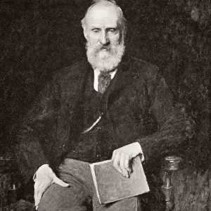 Lord William Thomson Kelvin, 1824-1907. British Physicist And Mathematician. Photograph From The Bookmasterpieces Of Orchardson