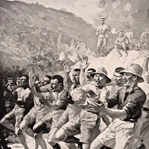 Maori Soldiers Perform A Haka At Gaba Tepe On The Gallipoli Peninsula Turkey 1915 From The War Illustrated Album Deluxe Published London 1916