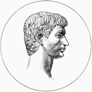Marcus Junius Brutus, 85 BC - 42 BC, aka Brutus. Roman politician, orator and one of the assassins of Julius Caesar. From Cassells Illustrated Universal History, published 1883