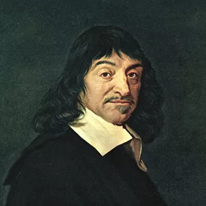 Rene Descartes, 1596 - 1650. French philosopher, mathematician, and scientist