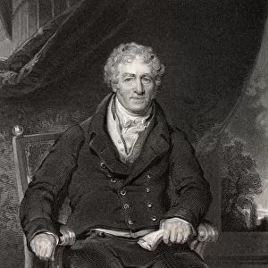 Sir Robert Peel Senior 1750 To 1830 English Textile Manufacturer Engraved By H Robinson After Sir T Lawrence From The Book National Portrait Gallery Volume V Published C 1835