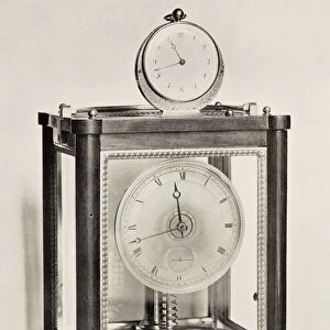 Synchronizer, A Combined Clock And Watch Made By Abraham Louis Breguet In 1814 For King George Iv When He Was Prince Regent. From The Book Buckingham Palace, Its Furniture, Decoration And History By H. Clifford Smith, Published 1931