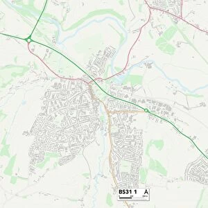 Bath and North East Somerset BS31 1 Map