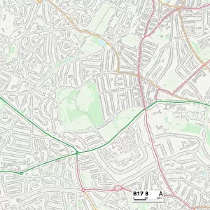 Birmingham B17 8 Map