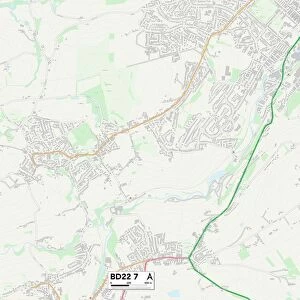 Bradford BD22 7 Map