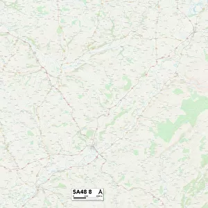 Ceredigion SA48 8 Map
