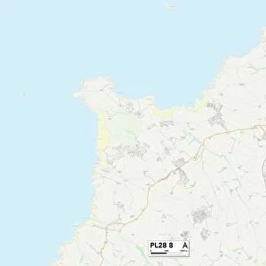 Cornwall PL28 8 Map