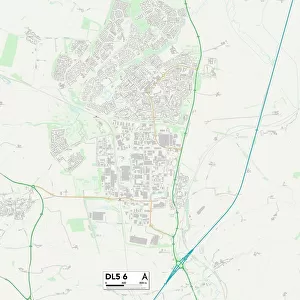 County Durham DL5 6 Map