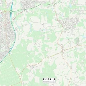 Crawley RH10 4 Map