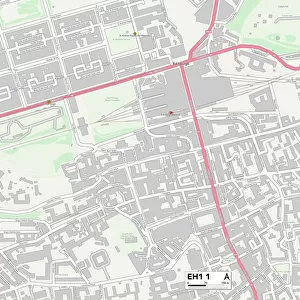 Edinburgh EH1 1 Map