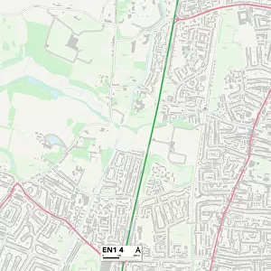 Enfield EN1 4 Map