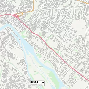 Exeter EX2 4 Map
