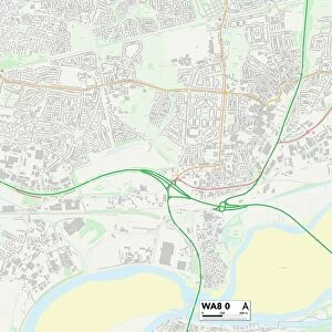 Halton WA8 0 Map