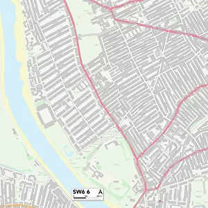 Hammersmith and Fulham SW6 6 Map